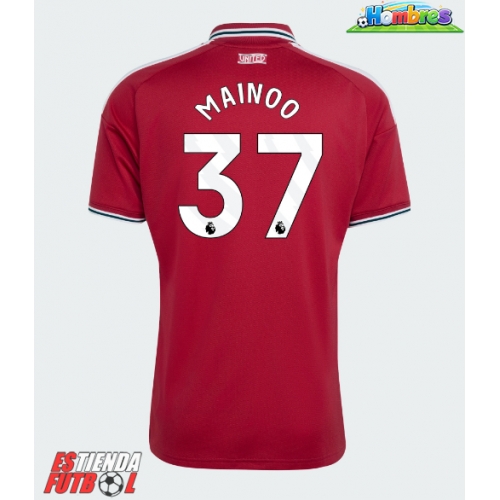 Manchester United Kobbie Mainoo #37 Primera Equipación 2026-27 Manga Corta